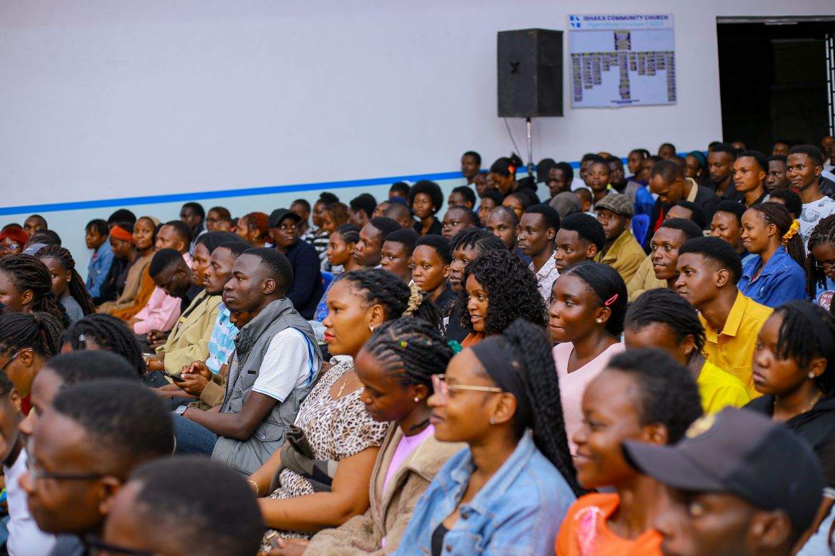 Ishaka Community Church family serving and worshipping together